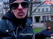 LETSDOEIT - Amateur German Babe Gets Paid To Have Sex in The Bus 1/16