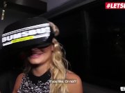 LETSDOEIT - Amateur German Babe Gets Paid To Have Sex in The Bus 9/16