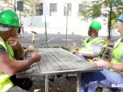 PrivateBlack - Horny Ria Sunn Fucks  Four Big Black Dicks! 1/16