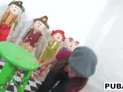 Brunette babe Kristina Rose has fun 3/16