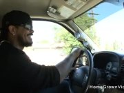 Amateur brunette slut gets rammed by a big dick 2/16