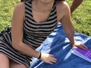 French beauty Tracy Rose picked up in park for intense sex 4/16