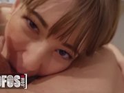 Amateur french Teen Denise Martin sucks cock pov and takes a facial - MOFOS 3/16