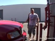 Big tit Latina has her holes stuffed by a big cock 1/16