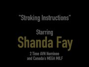 Canadian Wife Shanda Fay Gives Your Hard Cock A Handjob! 1/16