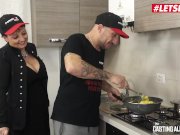 LETSDOEIT - Busty Italian Mature Redhead Tries Out Porn Casting 2/16