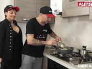 LETSDOEIT - Busty Italian Mature Redhead Tries Out Porn Casting 3/16