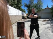 Screw the Cops - Kenzie Madison catches a dirty cop & has sex with him 5/16