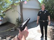 Screw the Cops - Kenzie Madison catches a dirty cop & has sex with him 7/16