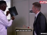 LETSDOEIT - Hot College Teen Double Teamed In The Doctor's Office 5/16