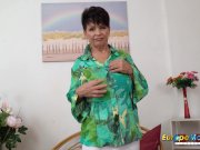 Mature granny solo toying 4/16