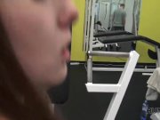 HUNT4K. After hard training in gym lassie is ready for sex for money 9/16