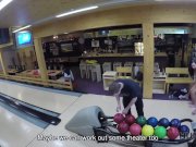HUNT4K. Couple is tired of bowling, guy wants money, chick wants sex 14/16