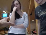 HUNT4K. Couple is tired of bowling, guy wants money, chick wants sex 4/16