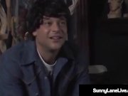 Ron Jeremy Looks On As RollerGirl Sunny Lane Gets Fucked! 2/16