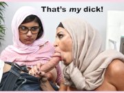 MIA KHALIFA - MILF Stepmom Julianna Vega Tries To pWN Mia's Boyfriend 16/16