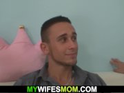 Girlfriends old mother seduces him into taboo sex 2/16