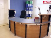 LETSDOEIT - Secretary In Nerdy Girl Glasses Gets Stretched By Janitor's BBC 3/16