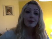 PASCALSSUBSLUTS - Hottie Jessica Jensen eats maledom cum 4/16