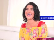 New PAWG porn casting does first scene at ShotHerFirst 2/16