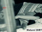 Brunette MILF secretly recorded masturbating and fucking 7/16