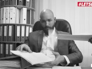 LETSDOEIT - German Boss Gets Hard For His Secretary 1/16