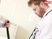 LETSDOEIT - French Schoolgirl Gets Ass Fucked In The Doctor's Office 7/16