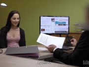 LOAN4K. Agent experiences tight asshole of teen girl who needs cash 4/16