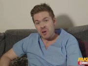 FAKE Neighbourhood Hot wife busty MILF needs a big black cock 5/16