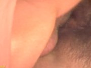 hairy granny outdoor fucked by a young man