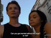 HUNT4K. Skinny babe needs a lot of cash that’s why she becomes slut 2/16