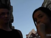 HUNT4K. Skinny babe needs a lot of cash that’s why she becomes slut 3/16