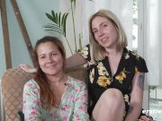 Amateur Lesbian Lovers and Their Favorite Sex Toy 2/16