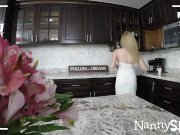 NANNYSPY Blonde nanny rises up the the challenge 3/16