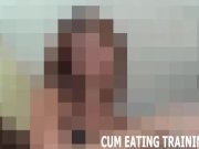 Cum Eating And POV Femdom Porn 7/16