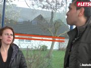 LETSDOEIT - Amateur German Redhead Picked Up From The Bus Station For SEX 2/16