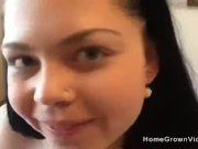 I love making these huge natural tits bounce around 7/16