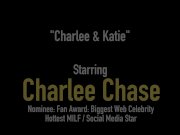 Horny Cougar Charlee Chase Pussy Fucks Katie Cummings! 1/16