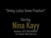 Curvy Nymphomaniac Nina Kayy Fucked Doggy By Big Black Cock! 1/16