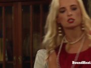 The Education of Adela: Lesbian Slave's Ass Is Red After Whipping