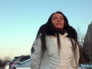 Public Agent Multiple orgasms as tight wet warm pussy drains agents balls 2/16