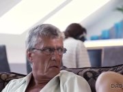 DADDY4K. Raven-haired angel gets old and young sexual experience 2/16