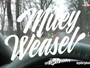 MyDirtyHobby - Amateur blonde outdoor sex in a car 1/16