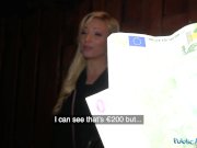 Public Agent Stunning German blonde babe paid to fuck 4/16