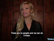 Public Agent Stunning German blonde babe paid to fuck 7/16