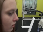 HUNT4K. Spontaneous pickup in the gym causes passionate sex scene 14/16