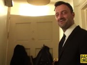 Busty fetish slut throats 3/16