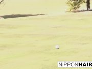 Teen golfer gets her pink pounded on the green! 5/16