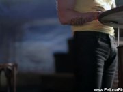 Pretty Blonde Sucks At Party 1/16