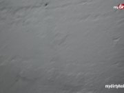 MyDirtyHobby - Amateur babe Miley gets tied up and fucked in a public place 10/16